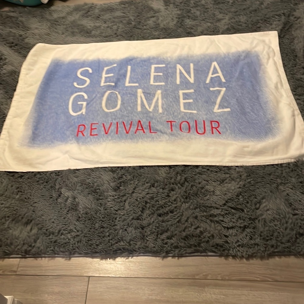 Selena Gomez Revival Tour Beach Towel 54x32 inches.
